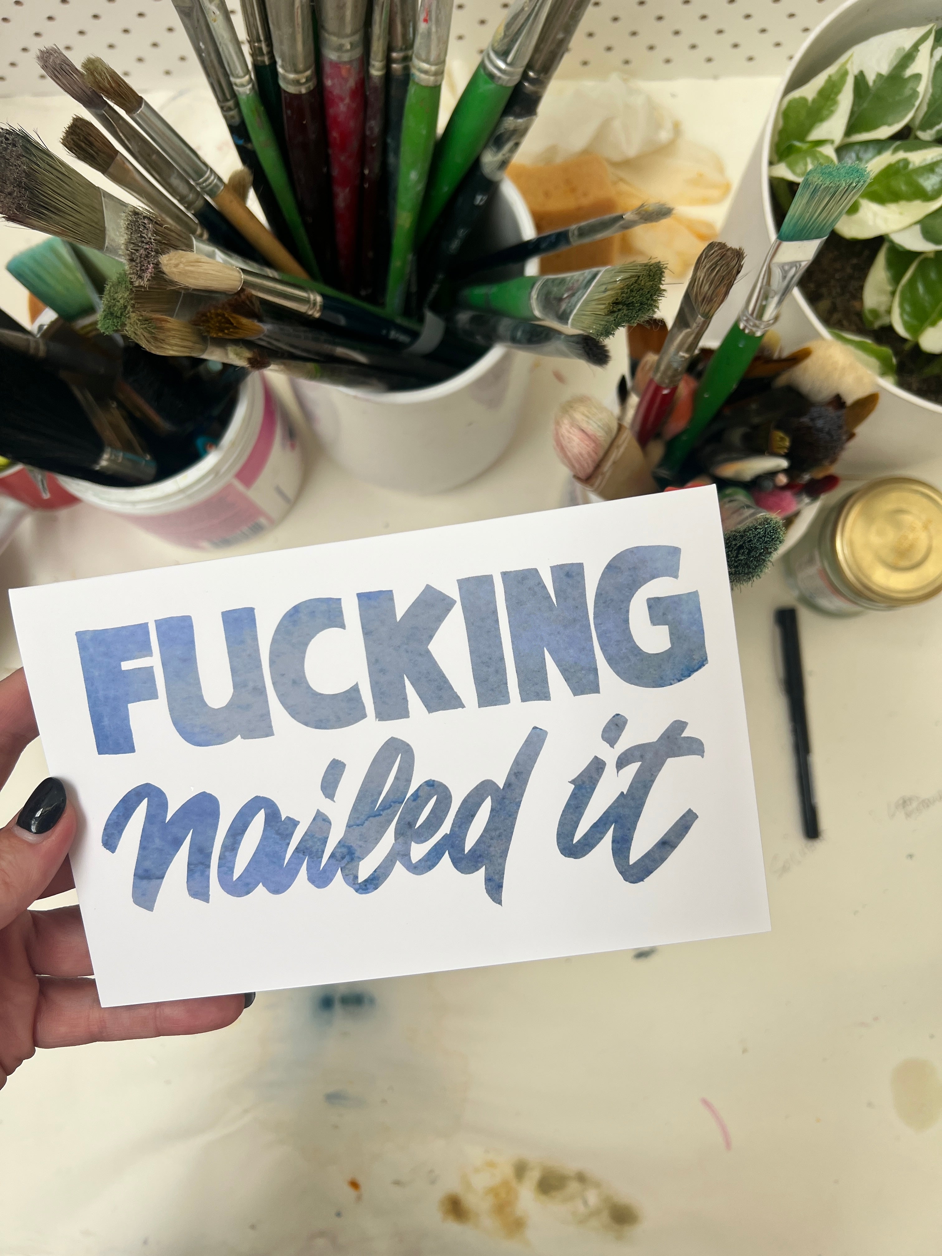 Nailed it - well done